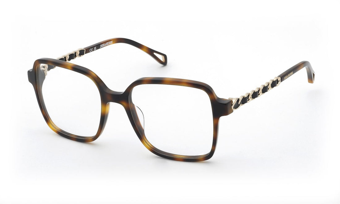 Gafas graduadas zadig&voltaire vzv485 0752 havana butterfly femenino talla 55mm - Vista principal