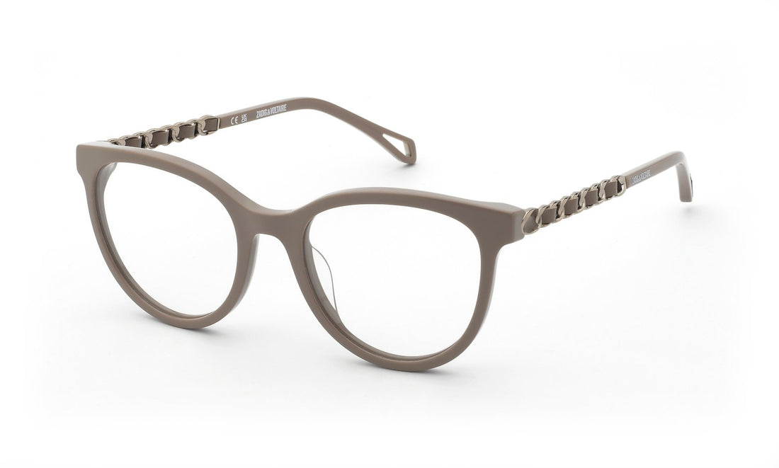 Gafas graduadas zadig&voltaire vzv486 0v55 marron butterfly femenino talla 52mm - Vista principal