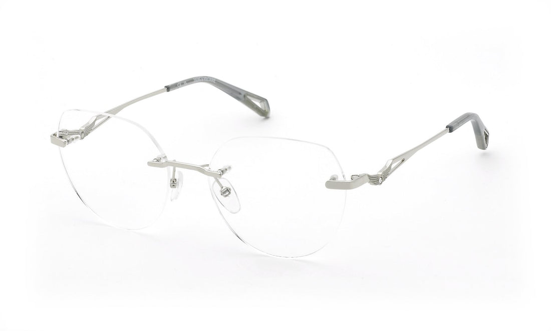 Gafas graduadas zadig&voltaire vzv487s 0579 plateado geometric femenino talla 55mm - Vista principal