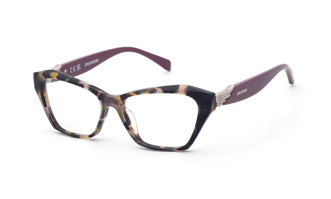 Gafas graduadas zadig&voltaire vzv490 01gq marron geometric femenino talla 54mm - Vista principal