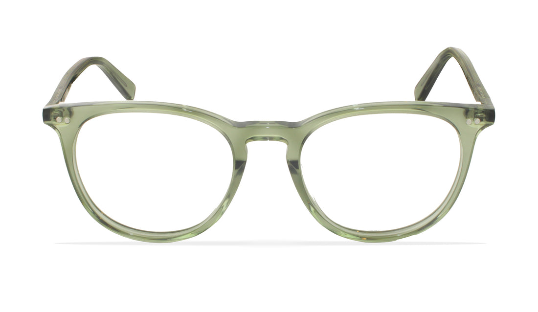 Prescription glasses greyhounders vik green verde round unisex size 53mm - Detailed view