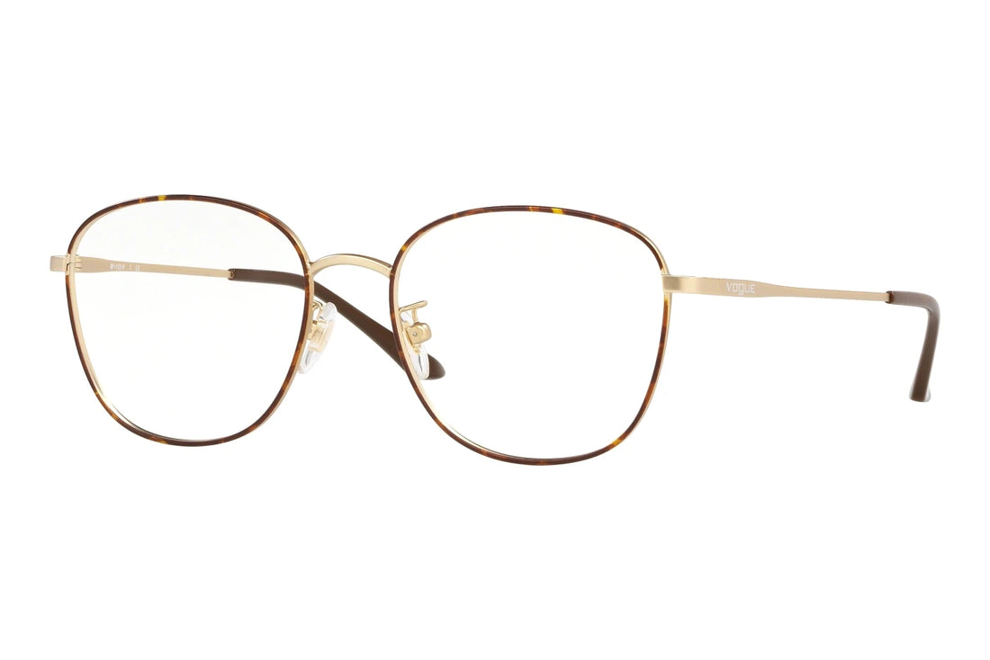Prescription glasses vogue eyewear vo4124d 5078 marron square femenino size 52mm - Main view