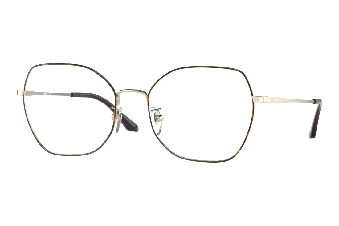 Prescription glasses vogue eyewear vo4201d 5078 marron butterfly femenino size 55mm - Main view