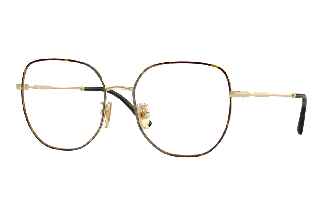 Prescription glasses vogue eyewear vo4296d 5078 marron irregular femenino size 54mm - Main view