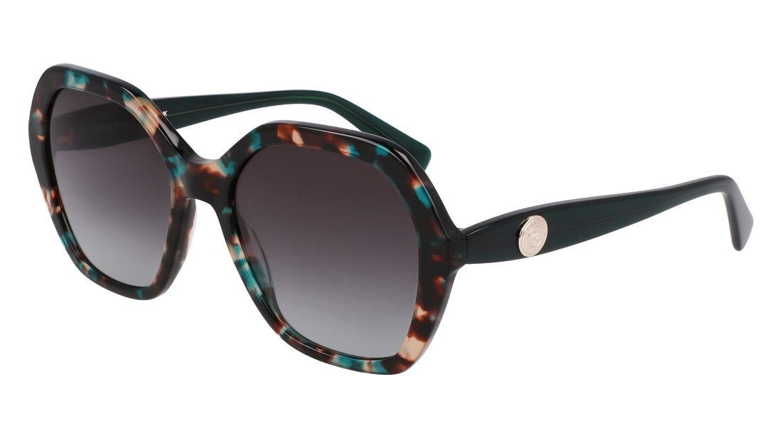 Occhiali da sole longchamp lo759s 309 verde rectangular femenino taglia 54mm - Vista principale