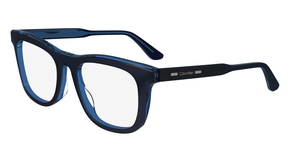 Prescription glasses calvin klein ck24515 438 azul rectangular masculino size 52mm - Main view