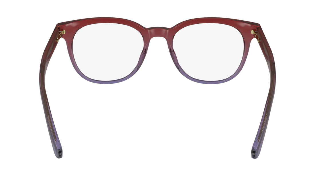 Occhiali da vista calvin klein ck24522 603 rojo oval unisex taglia 52mm - Vista dettagliata