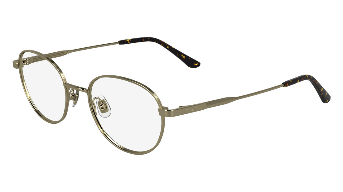 Prescription glasses calvin klein ck24115 717 dorado unisex size 49mm - Main view
