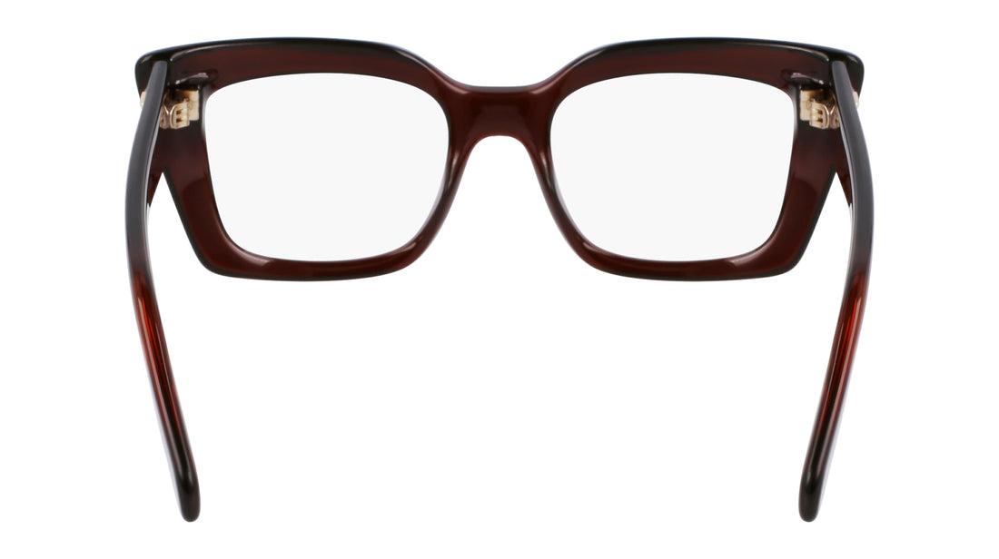 Occhiali da vista ferragamo sf3008 232 marron femenino taglia 50mm - Vista dettagliata