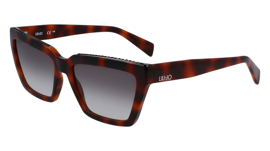 Occhiali da sole liu jo lj793sr 240 tortoise rectangular femenino taglia 57mm - Vista dettagliata