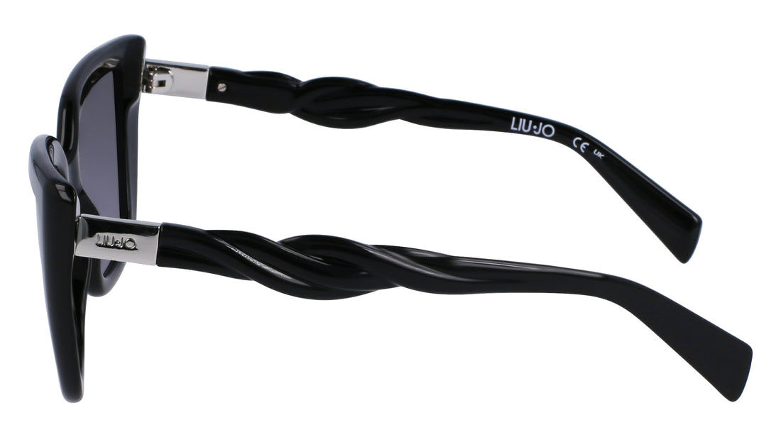 Occhiali da sole liu jo lj789s 001 negro cat eye femenino taglia 52mm - Vista dettagliata