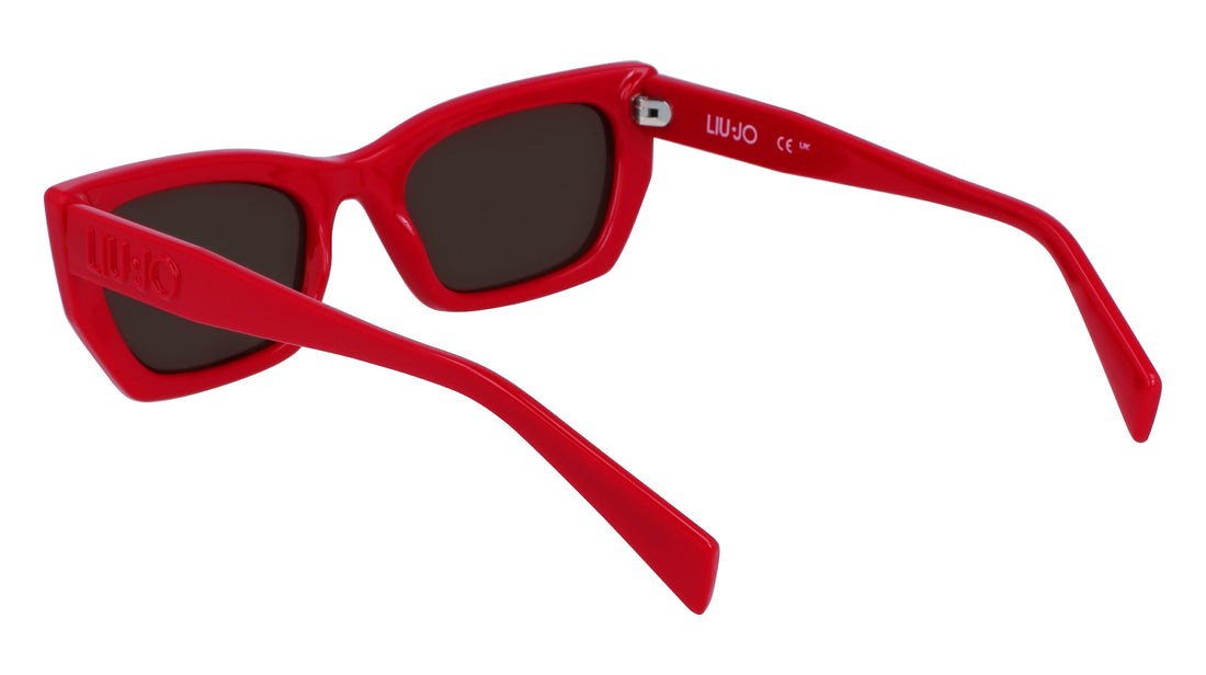 Occhiali da sole liu jo lj790s 600 rojo cat eye femenino taglia 52mm - Vista dettagliata