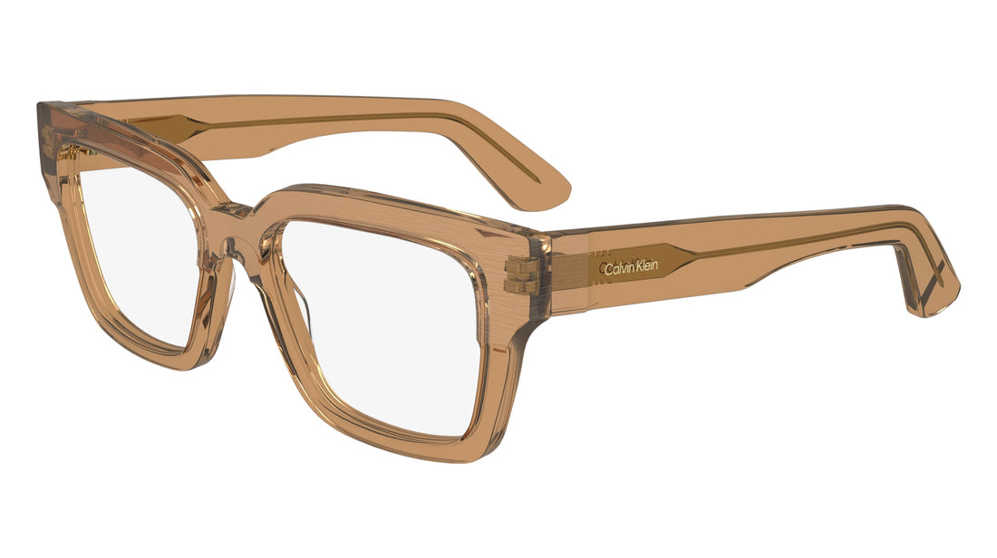 Occhiali da vista calvin klein ck24526 278 beige rectangular femenino taglia 52mm - Vista principale