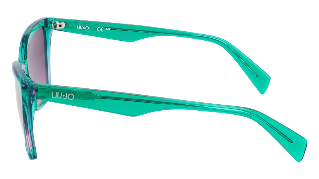 Occhiali da sole liu jo lj796s 336 verde rectangular femenino taglia 58mm - Vista dettagliata