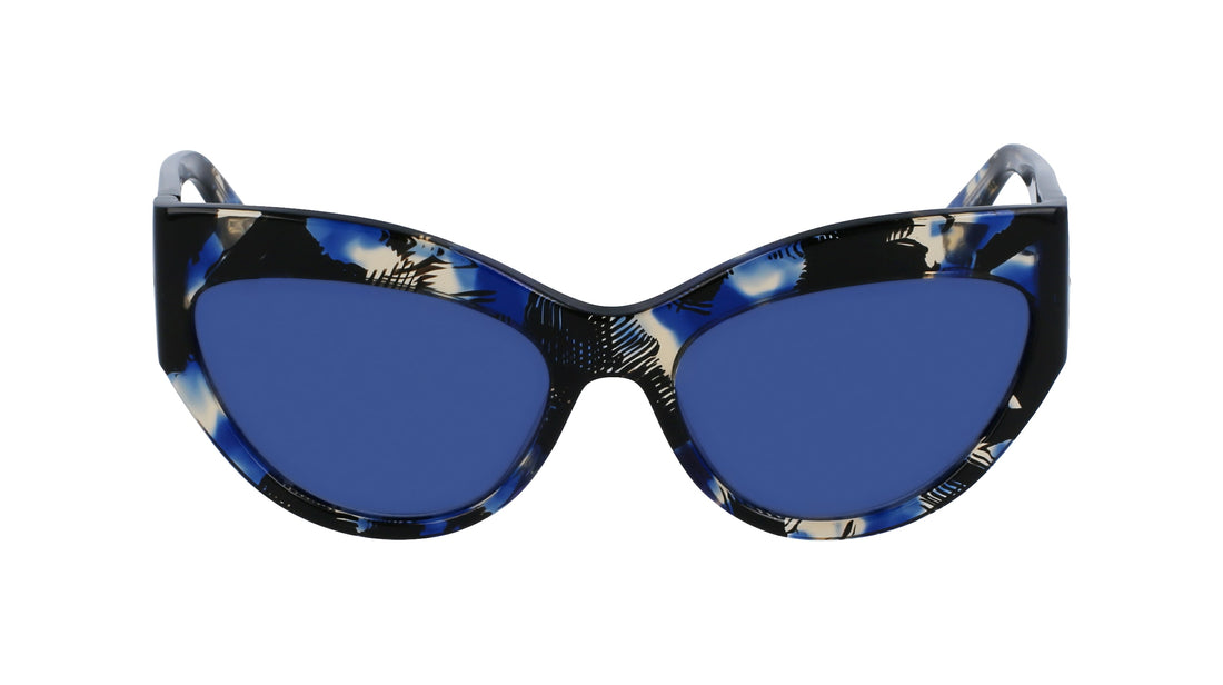 Occhiali da sole liu jo lj787s 019 negro cat eye femenino taglia 55mm - Vista dettagliata