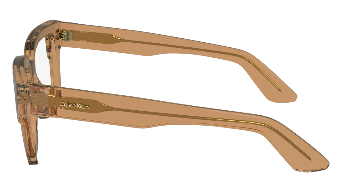 Occhiali da vista calvin klein ck24526 278 beige rectangular femenino taglia 52mm - Vista dettagliata