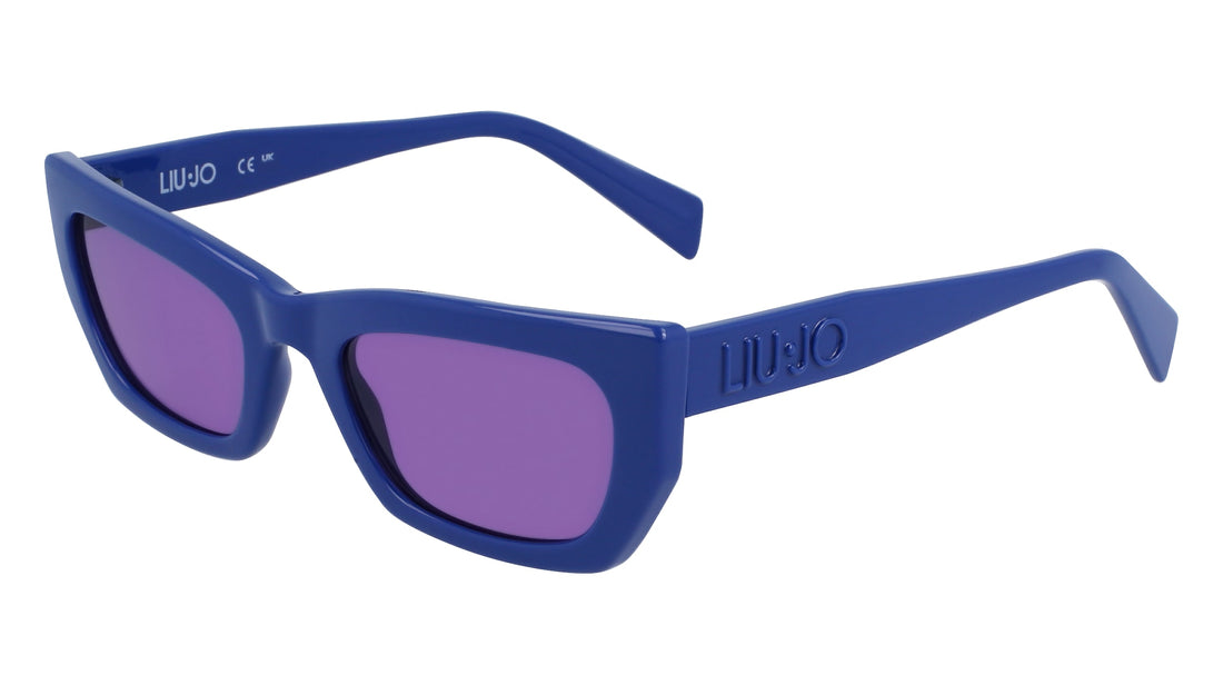Occhiali da sole liu jo lj790s 400 azul cat eye femenino taglia 52mm - Vista dettagliata