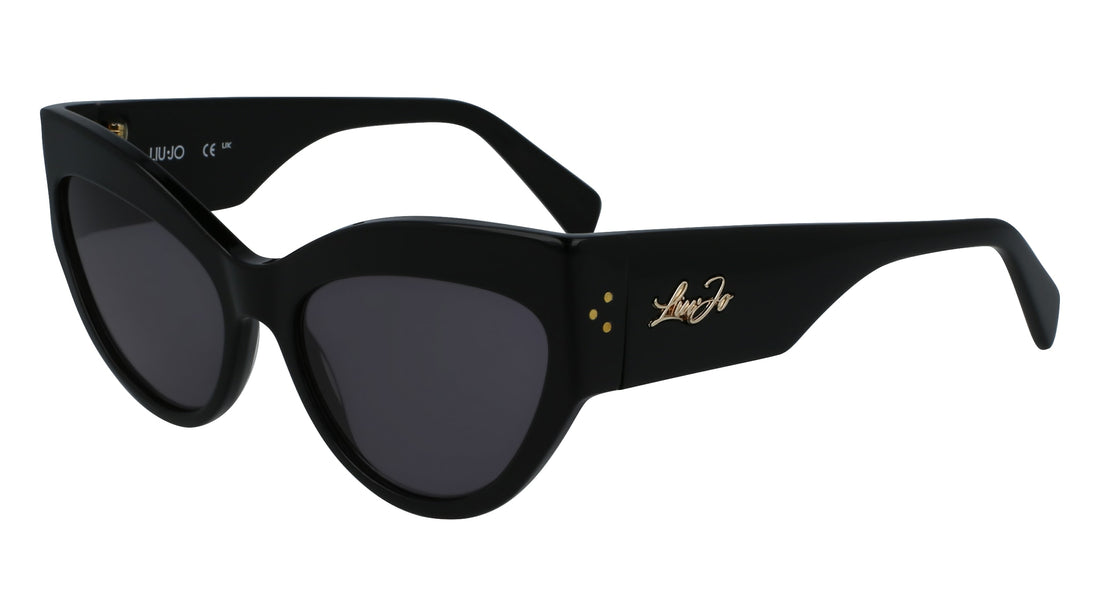 Occhiali da sole liu jo lj787s 001 negro cat eye femenino taglia 55mm - Vista dettagliata